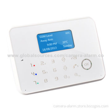 Alarm Solution GSM + PSTN Wireless Intruder Alarm with Temperature Sensor, Auto-dial